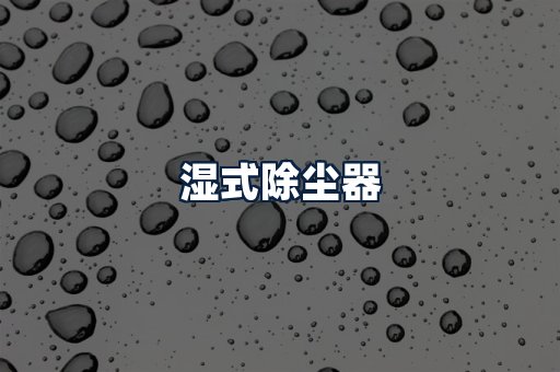 湿式除尘器